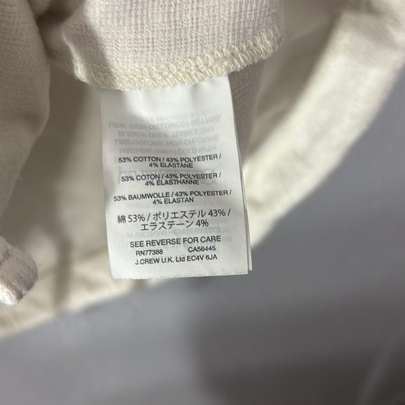 Madewell Cream Off Shoulder Button Cap Sleeve Blouse - Picture 6 of 8